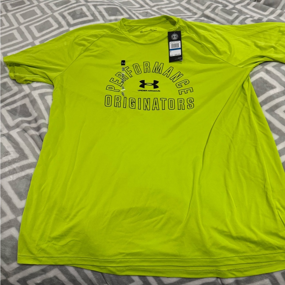 Under Armour Neon Green Performance T-Shirt